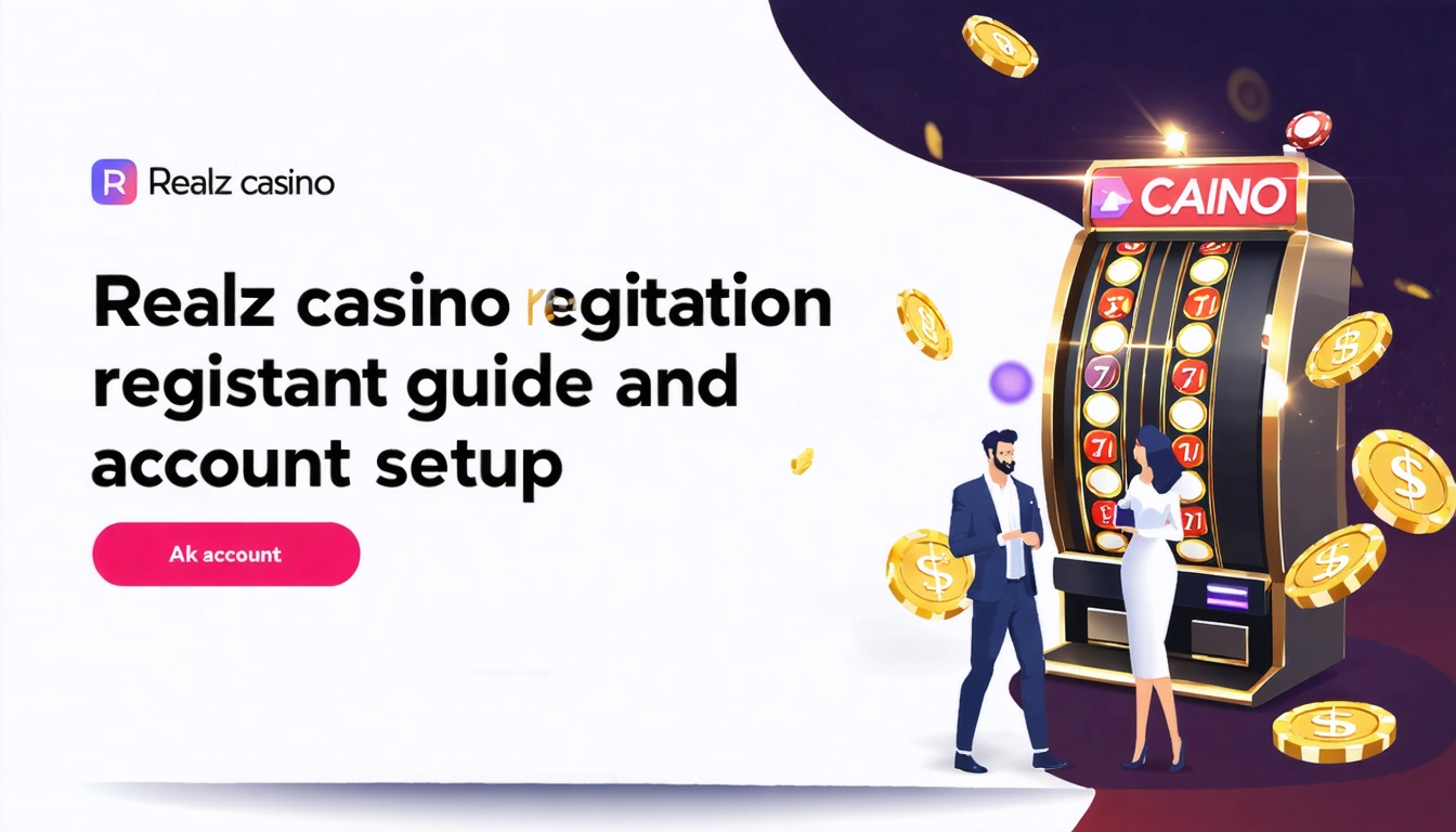 Realz casino registration guide and account setup